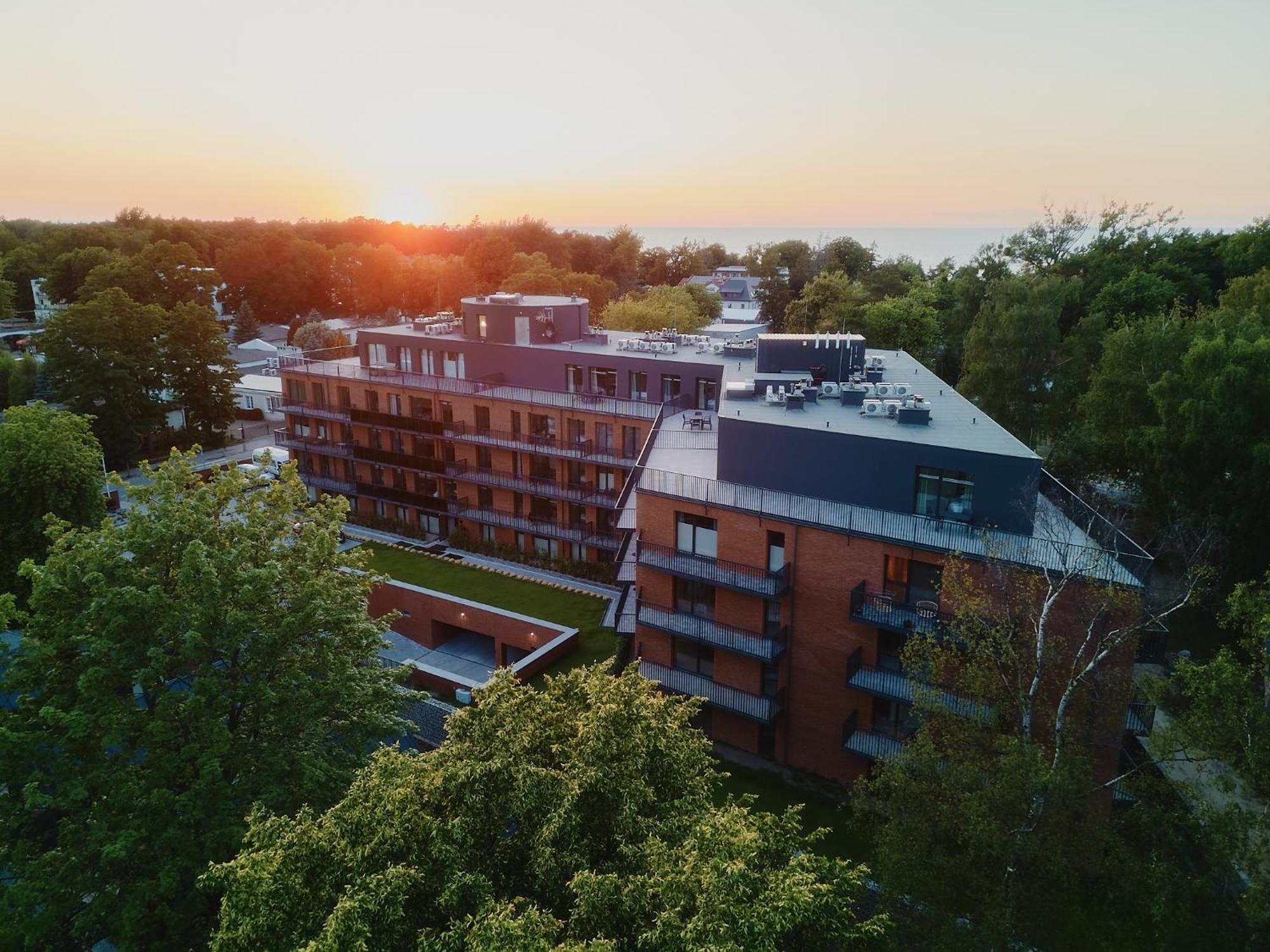 Apartamenty Pilice Jastrzębia Góra Esterno foto